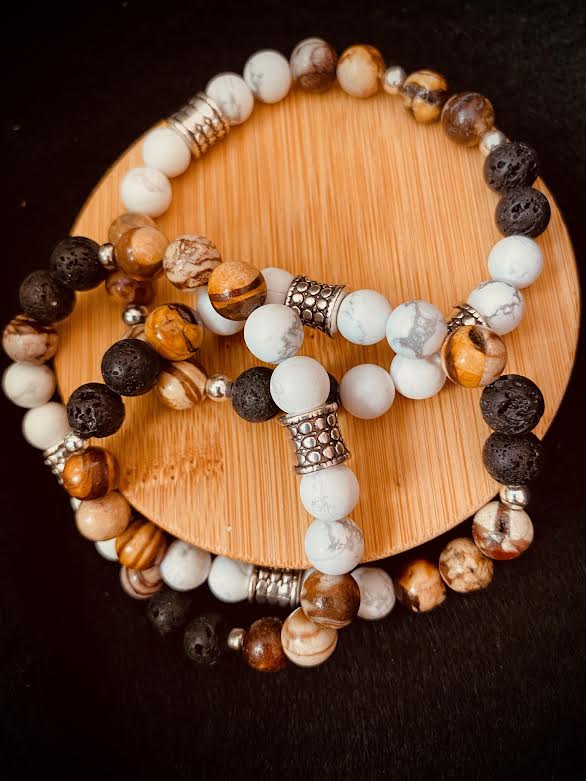 Terra Firma—Aromatherapy Diffuser Bracelet