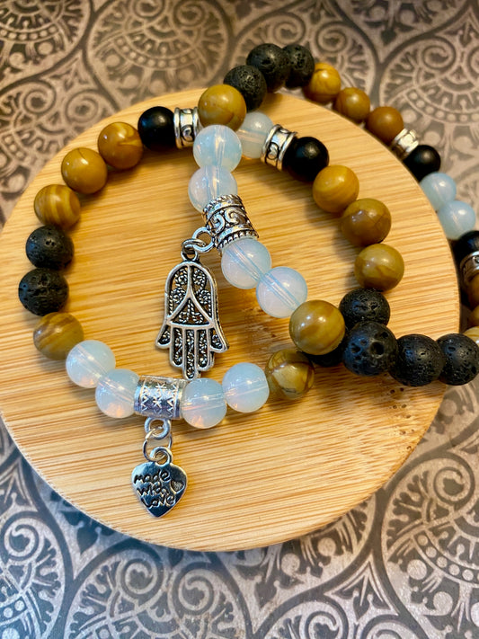 Earth & Water—Aromatherapy Diffuser Bracelet