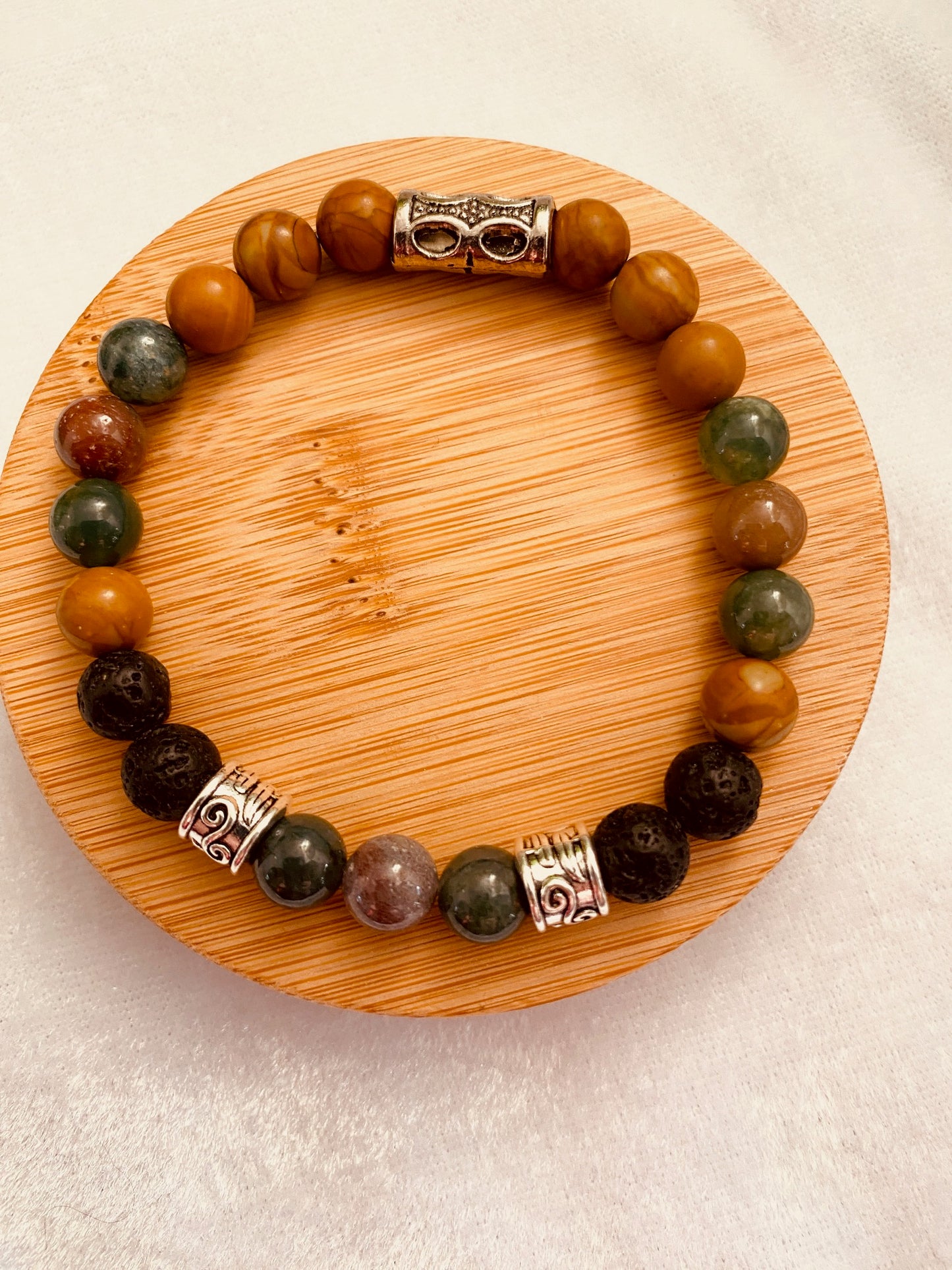Jasper Woods—Aromatherapy Diffuser Bracelet