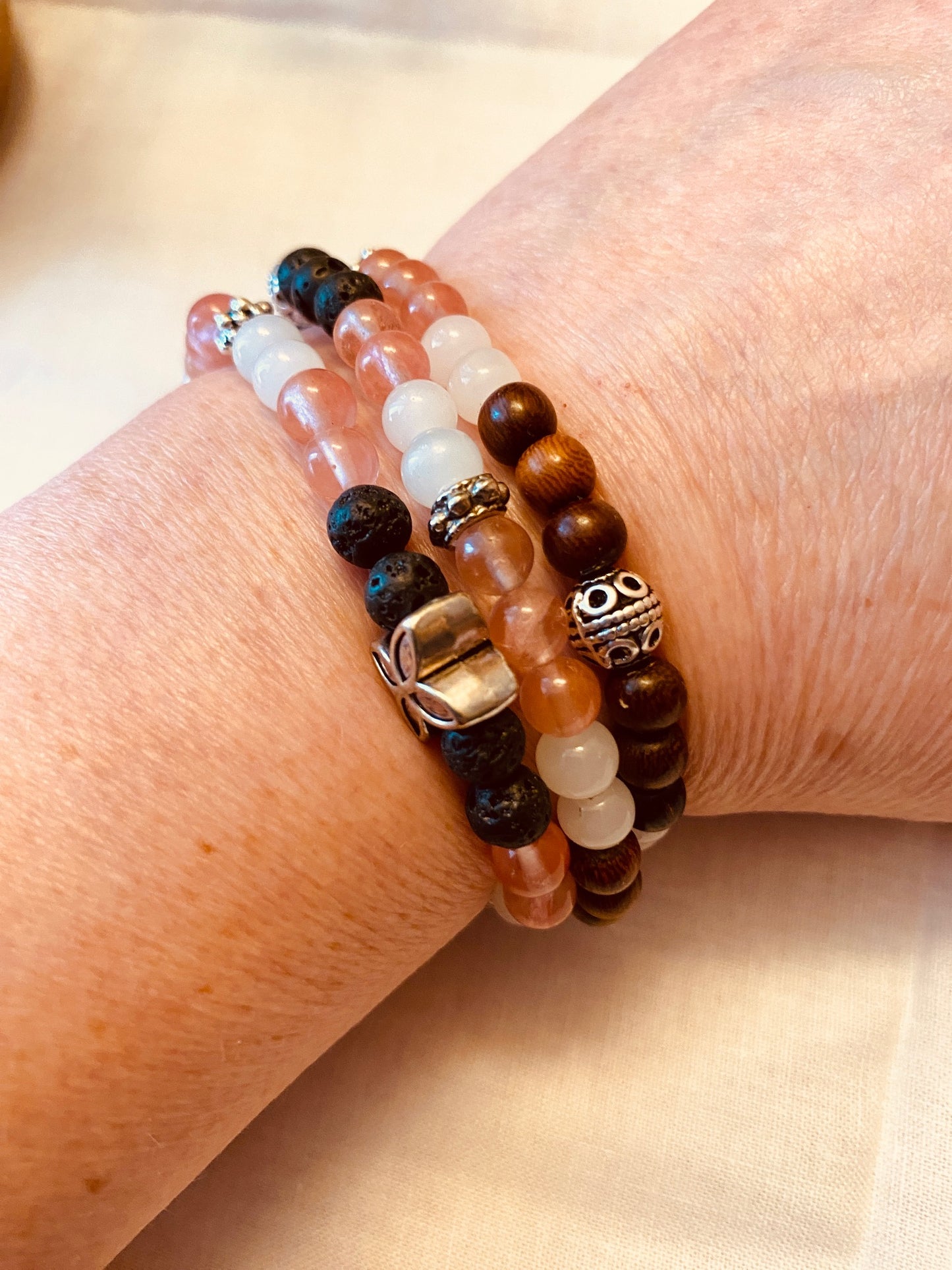 Cherry Blossom—Aromatherapy Diffuser Bracelet