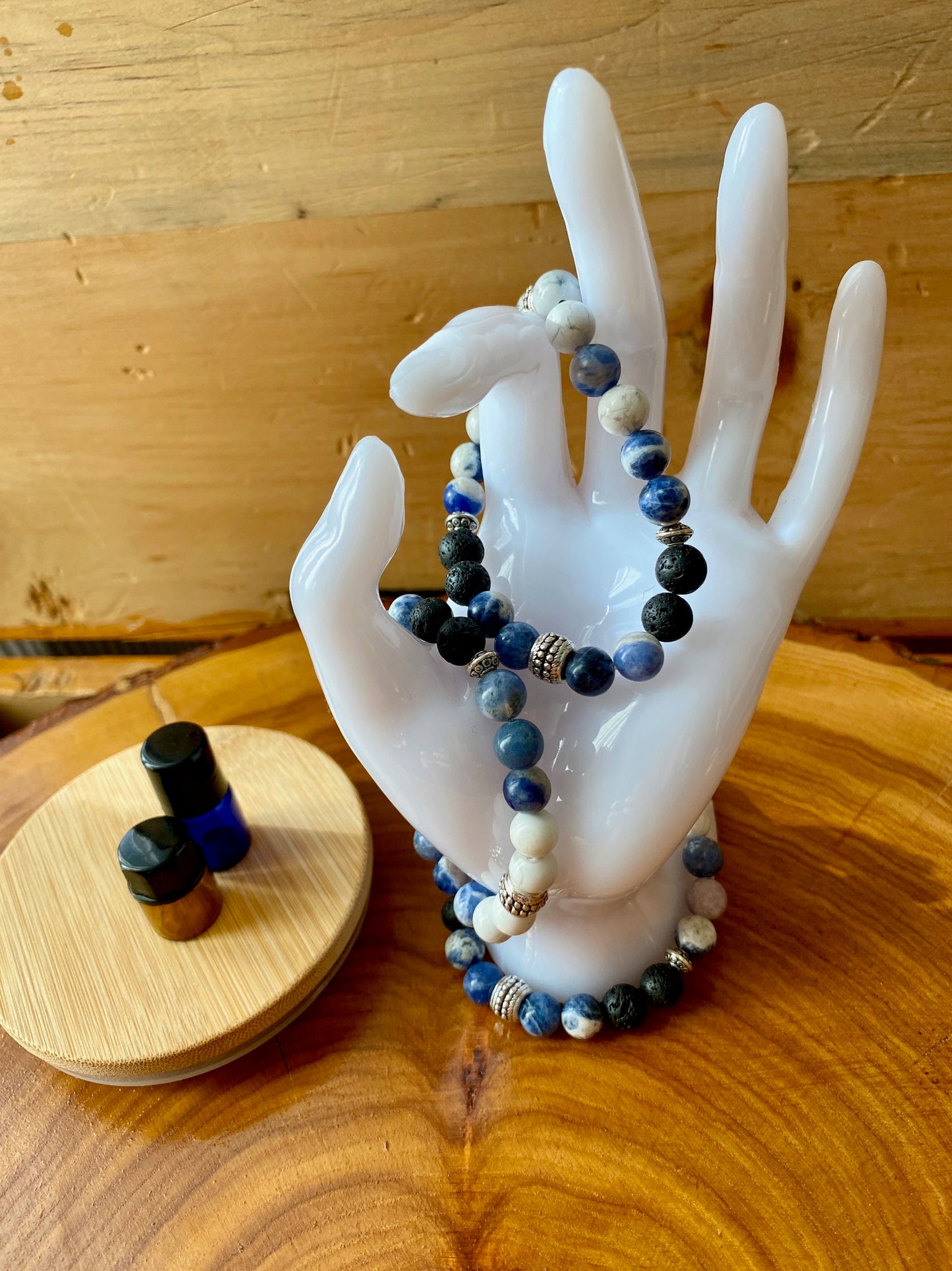 Bella Blue—Aromatherapy Diffuser Bracelet