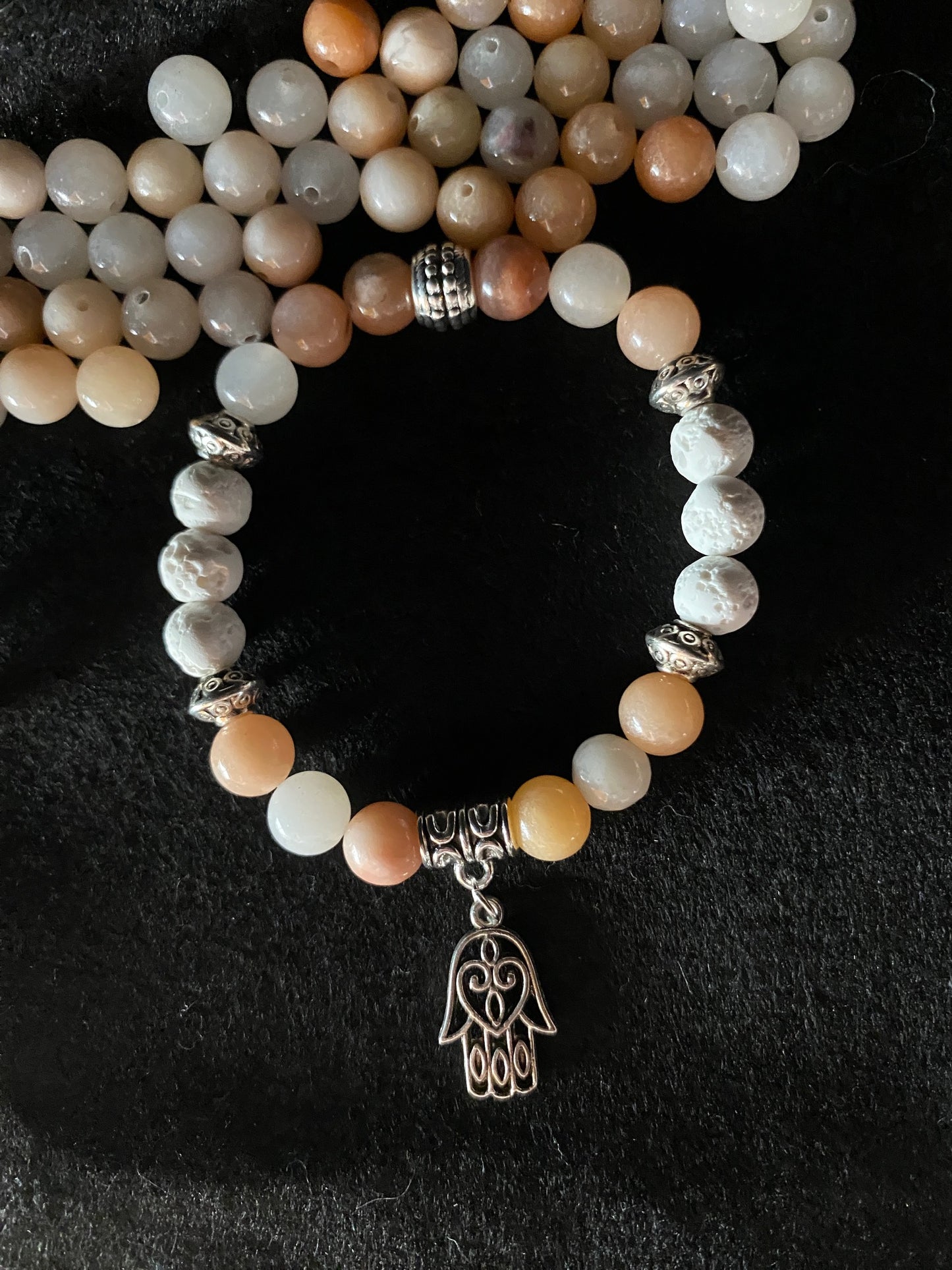 A Touch of Blush—Aromatherapy Diffuser Bracelet