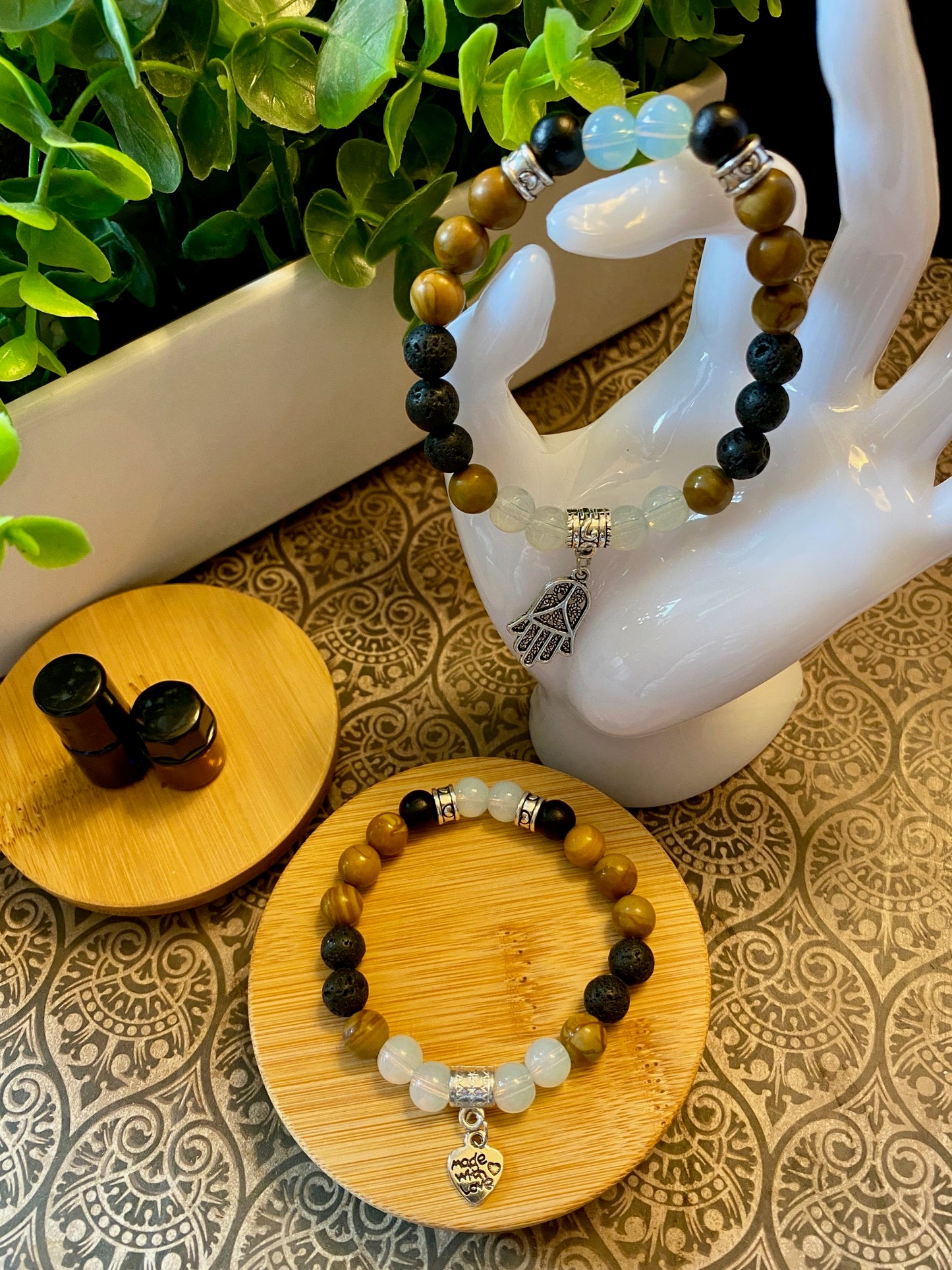 BEADING WORKSHOP—MAKE YOUR OWN BEADED DIFFUSER BRACELETS