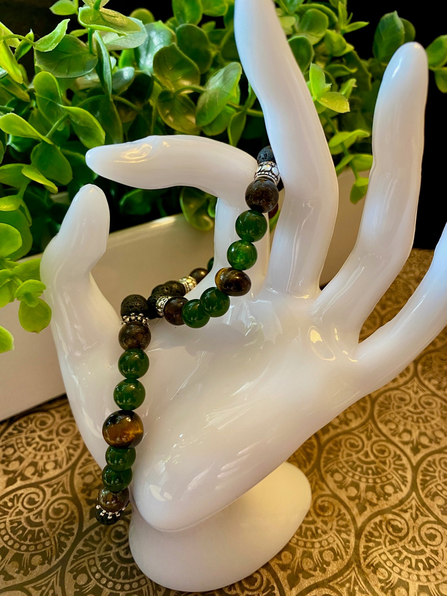 Perfectly Jaded—Aromatherapy Diffuser Bracelet