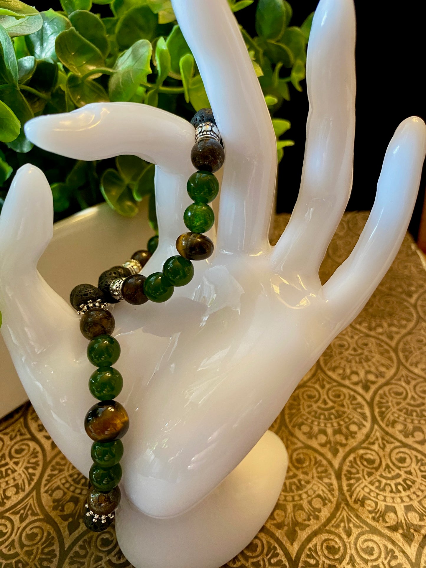 Perfectly Jaded—Aromatherapy Diffuser Bracelet