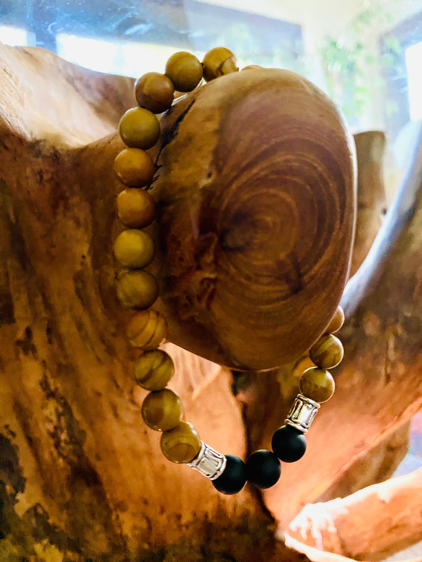 Mystery Man—Men's Beaded Bracelet