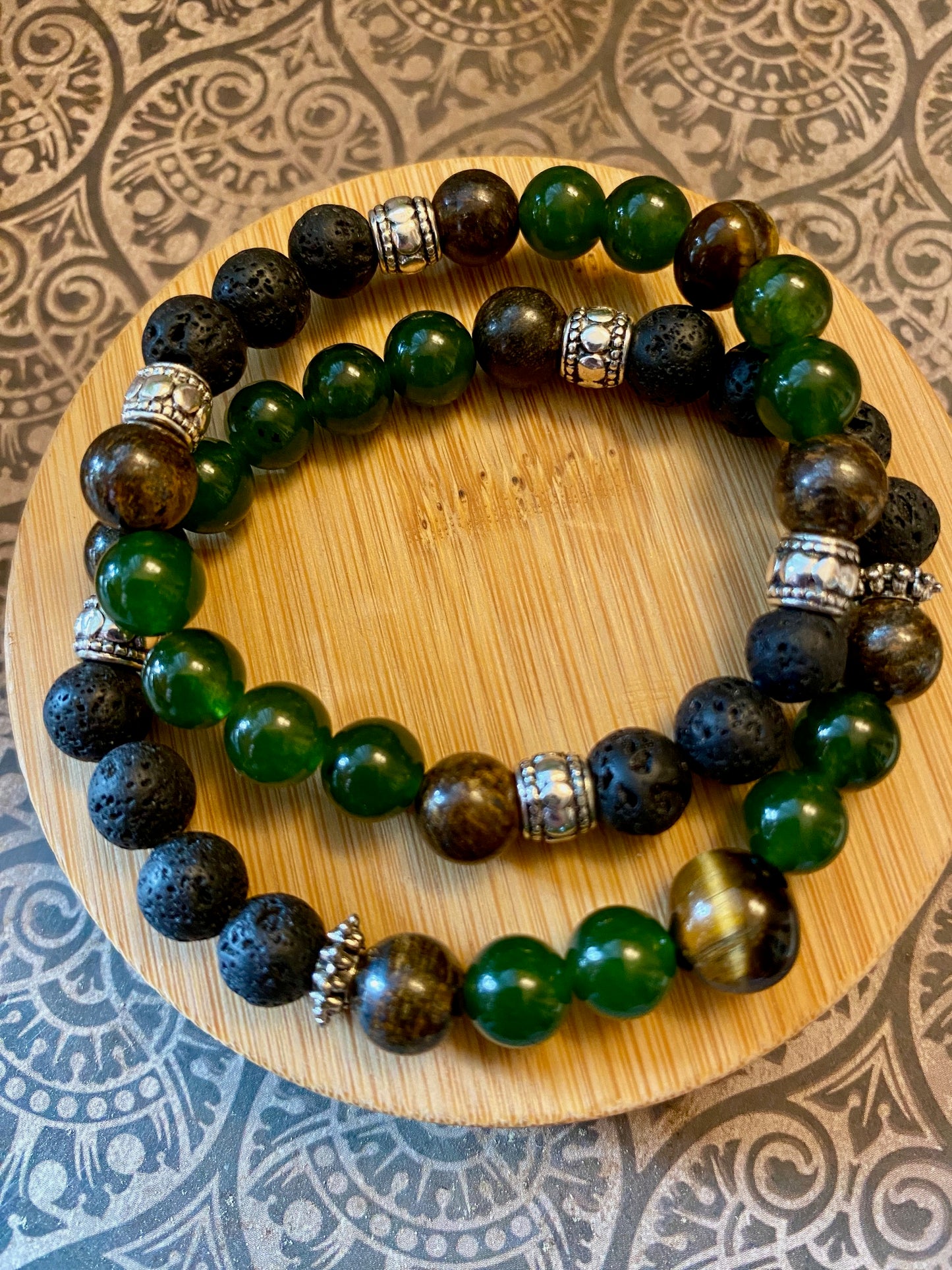 Perfectly Jaded—Aromatherapy Diffuser Bracelet
