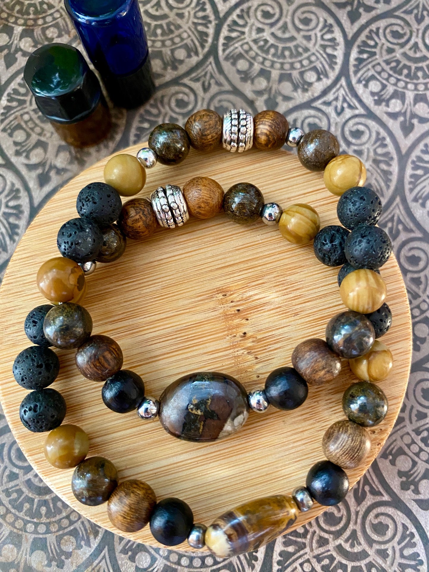 Sacred Woods—Aromatherapy Diffuser Bracelet