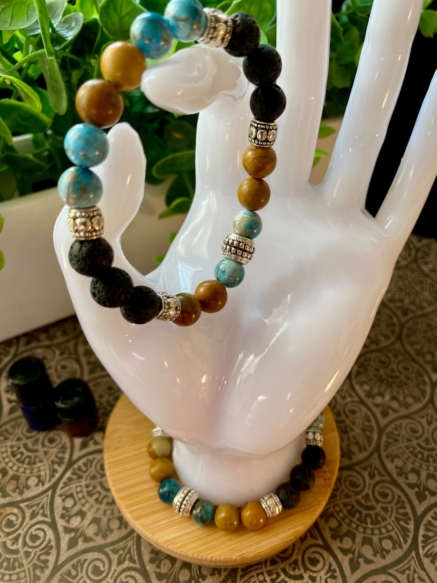 BEADING WORKSHOP—MAKE YOUR OWN BEADED DIFFUSER BRACELETS