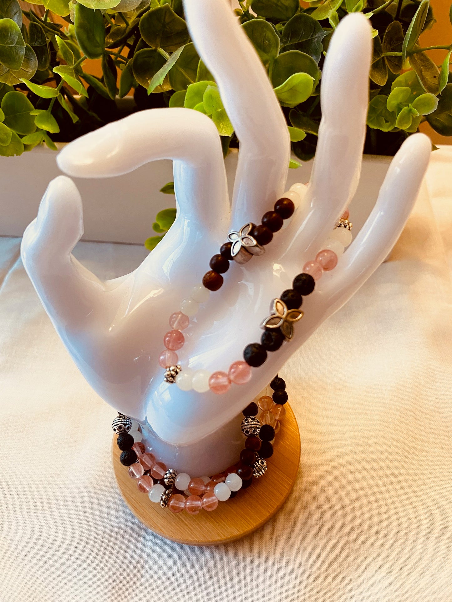 Cherry Blossom—Aromatherapy Diffuser Bracelet