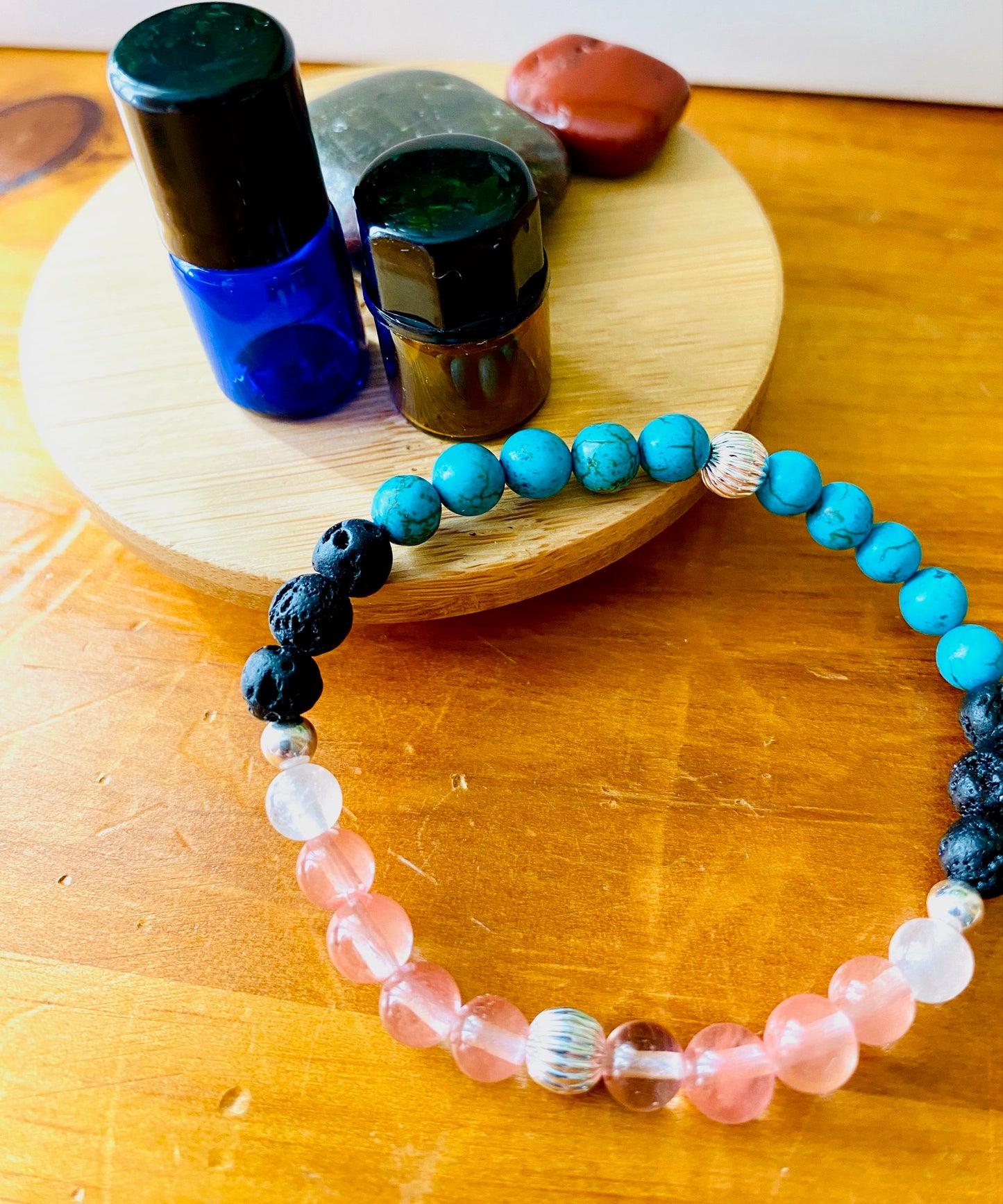 Cherry Moon—Aromatherapy Diffuser Bracelet