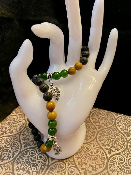 Positively Jade—Aromatherapy Diffuser Bracelet